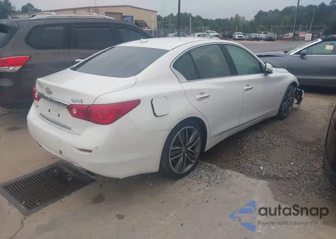 2014 Infiniti Q50 Premium/Sport from USA, damaged, VIN JN1BV7AR7EM688906
